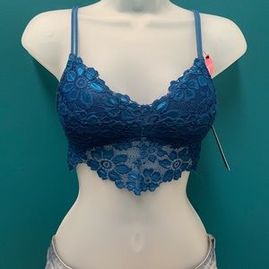 XOXO Lace Bralette Orbit Blue, 34A, …